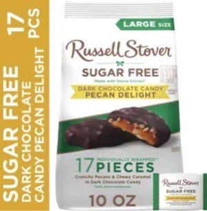 Russel dark pecan delight - sin azúcar  x17