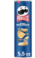Pringles sharp white cheddar