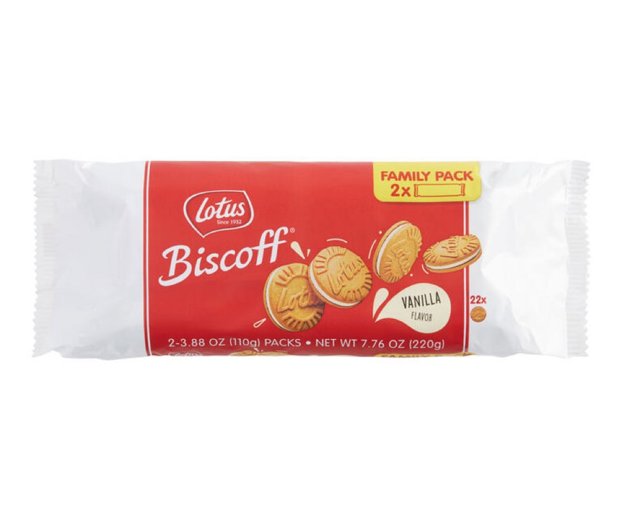 Biscoff galleta con crema vainilla x22