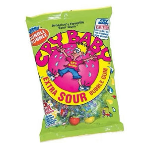 Cry baby extra sour gum