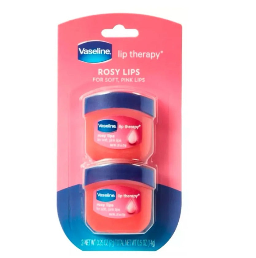 vaseline lip therapy rosy lips x2