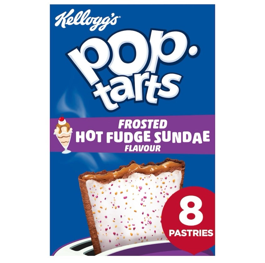 Pop tarts hot sundae fudge x2