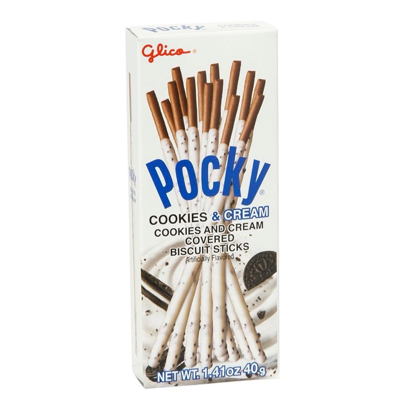 Pocky cookies and cream pequeños