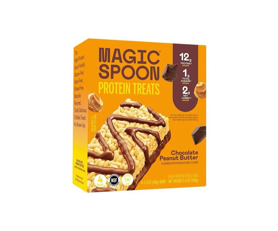 Magic spoon protein bar x4 chocolate peanut butter