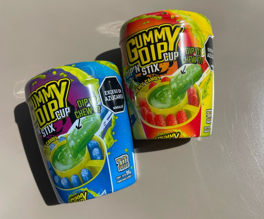 Gummy dip cup x1