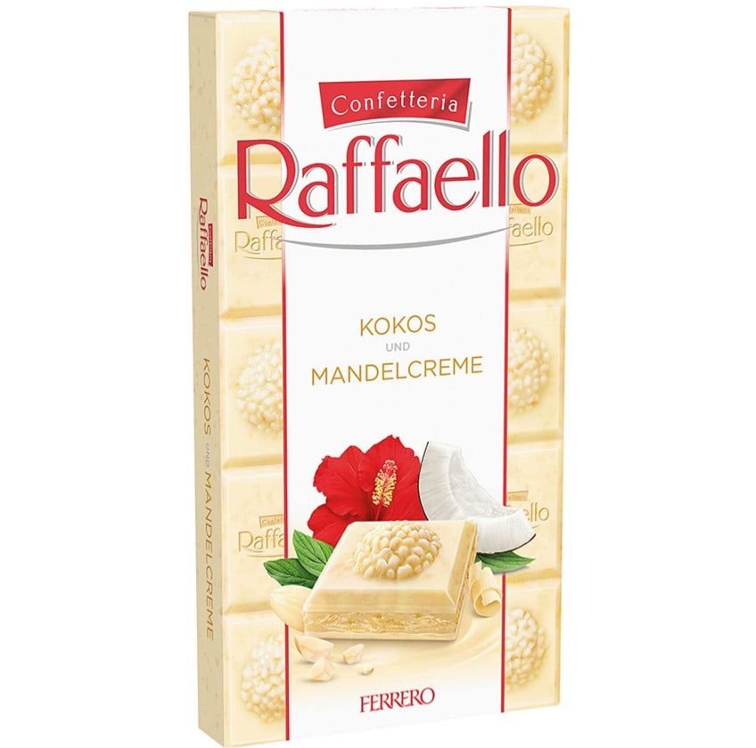 Chocolate Raffaello derretido