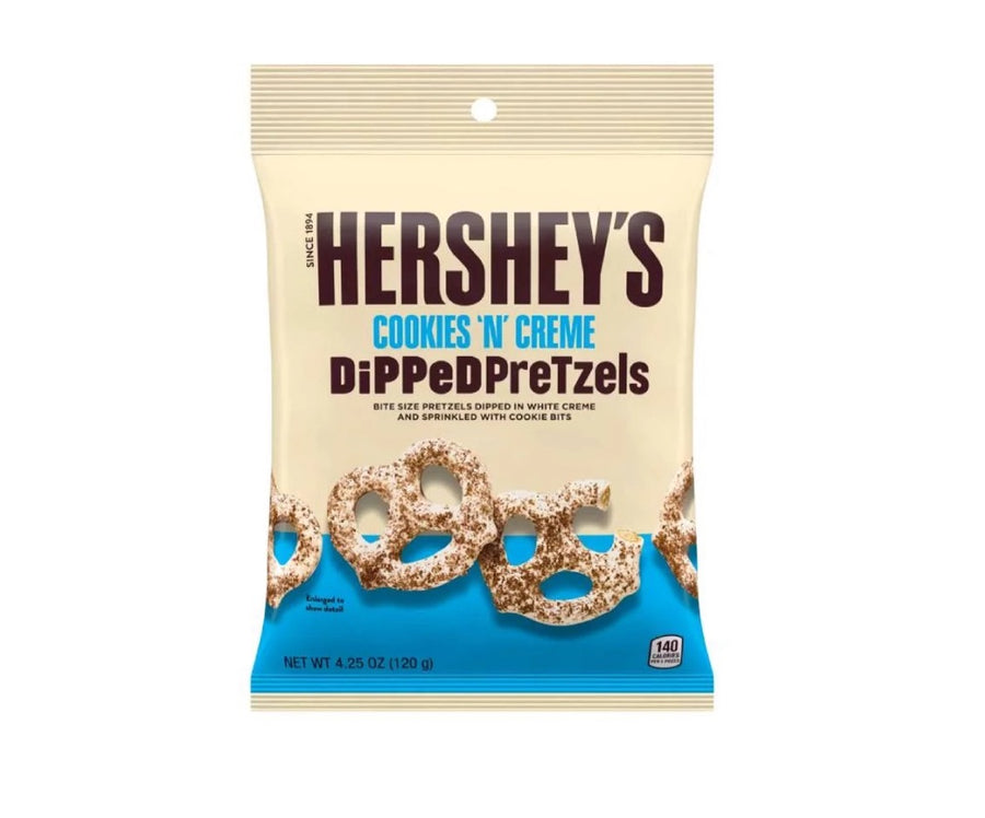 Hersheys pretzel cookies and cream