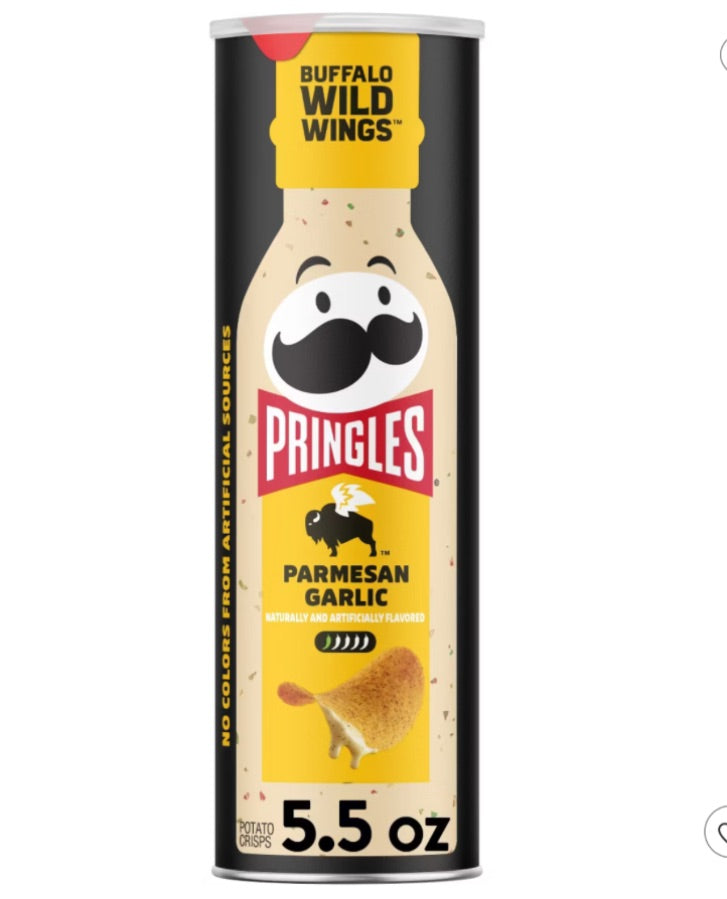 Pringles buffalo wild wings parmesan garlic